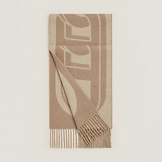 Maillons TGM scarf - Beige | Hermès USA